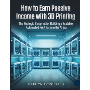 Fitzgerald, Marilyn How to Earn Passive Income with 3D Printing: The Strategic Blueprint for Building a Scalable, Automated Print Farm in the AI Era Fitzgerald, Marilyn How to Earn Passive Income with 3D Printing: The Strategic Blueprint for Building a Scalable, Automated Print Farm in the AI Era