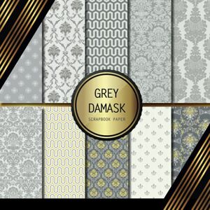 Palomino, Peyton Scrapbook Paper: Grey Damask: Double Sided Craft Paper For Card Making, Origami & DIY Projects Decorative Scrapbooking Paper Palomino, Peyton Scrapbook Paper: Grey Damask: Double Sided Craft Paper For Card Making, Origami & DIY Projects Decorative Scrapbooking Paper