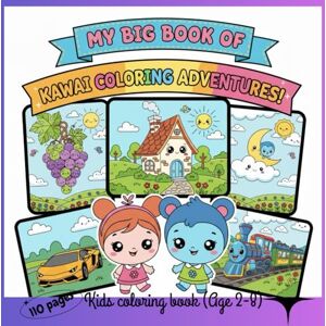 Shil, Avijit Adorable Baby Animals Coloring Book: Elephant, Panda, Lion & Friends: Kawai coloring adventures Shil, Avijit Adorable Baby Animals Coloring Book: Elephant, Panda, Lion & Friends: Kawai coloring adventures