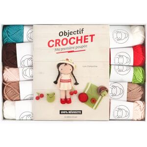 Lulu compotine Coffret : Ma première poupée au crochet Lulu compotine Coffret : Ma première poupée au crochet