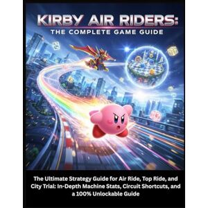 Walck, Steven E. KIRBY AIR RIDERS: THE COMPELET GAME GUIDE: The Ultimate Strategy Guide for Air Ride, Top Ride, and City Trial: In-Depth Machine Stats, Circuit Shortcuts, and a 100% Unlockable Guide Walck, Steven E. KIRBY AIR RIDERS: THE COMPELET GAME GUIDE: The Ultimate Strategy Guide for Air Ride, Top Ride, and City Trial: In-Depth Machine Stats, Circuit Shortcuts, and a 100% Unlockable Guide