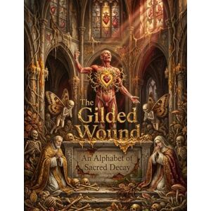 Nystrom, Augustus Cole The Gilded Wound: An Alphabet of Sacred Decay: Dark Renaissance Art Inspired by Agostino Arrivabene A Memento Mori Coffee Table Book of Baroque Martyrs, Gold Leaf, and Beautiful Death Nystrom, Augustus Cole The Gilded Wound: An Alphabet of Sacred Decay: Dark Renaissance Art Inspired by Agostino Arrivabene A Memento Mori Coffee Table Book of Baroque Martyrs, Gold Leaf, and Beautiful Death