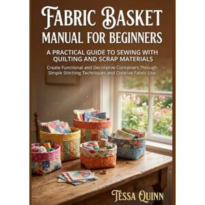 QUINN, TESSA FABRIC BASKET MANUAL FOR BEGINNERS: A PRACTICAL GUIDE TO SEWING WITH QUILTING AND SCRAP MATERIALS: Create Functional and Decorative Containers Through ... Stitching Techniques and Creative Fabric Use QUINN, TESSA FABRIC BASKET MANUAL FOR BEGINNERS: A PRACTICAL GUIDE TO SEWING WITH QUILTING AND SCRAP MATERIALS: Create Functional and Decorative Containers Through ... Stitching Techniques and Creative Fabric Use