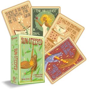 Christie, Shannon Sun-Steeped: A Golden Hour–Infused Affirmation Deck (54 Full-Color Cards and 64-Page Full-Color Guidebook) Christie, Shannon Sun-Steeped: A Golden Hour–Infused Affirmation Deck (54 Full-Color Cards and 64-Page Full-Color Guidebook)