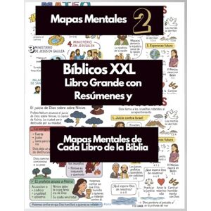 Rohz, Raquel Mapas mentales 2: Biblical xxl libro grande con resúmenes y mapas mentales de cada libro de la biblia Rohz, Raquel Mapas mentales 2: Biblical xxl libro grande con resúmenes y mapas mentales de cada libro de la biblia