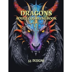Genie, Canvas Dragons Adult Coloring Book: Stress relief coloring book for adults, teens and kids for relaxation and anxiety relief Calm down with this spectacular easy adult Fantasy Dragon coloring book Genie, Canvas Dragons Adult Coloring Book: Stress relief coloring book for adults, teens and kids for relaxation and anxiety relief Calm down with this spectacular easy adult Fantasy Dragon coloring book
