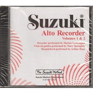 Verbruggen, Marion Suzuki Recorder School (Alto Recorder), Vol 1 & 2 (CD) (The Suzuki Method) Verbruggen, Marion Suzuki Recorder School (Alto Recorder), Vol 1 & 2 (CD) (The Suzuki Method)