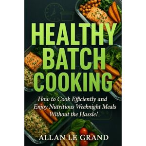 LE GRAND, ALLAN HEALTHY BATCH COOKING: How to Cook Efficiently and Enjoy Nutritious Weeknight Meals Without the Hassle! (BATCH COOKING PARA TODA LA SEMANA) LE GRAND, ALLAN HEALTHY BATCH COOKING: How to Cook Efficiently and Enjoy Nutritious Weeknight Meals Without the Hassle! (BATCH COOKING PARA TODA LA SEMANA)