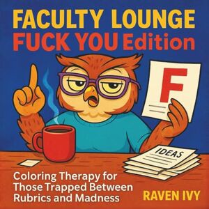 Ivy, Raven Faculty Lounge: FUCK You Edition – Coloring Therapy for Those Trapped Between Rubrics and Madness: A darkly funny adult coloring book for teachers, ... Bold & Hilarious Adult Coloring Books) Ivy, Raven Faculty Lounge: FUCK You Edition – Coloring Therapy for Those Trapped Between Rubrics and Madness: A darkly funny adult coloring book for teachers, ... Bold & Hilarious Adult Coloring Books)