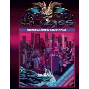Campbell, Courtney C Sinless: Chrome & Sorcery Table Top Role Playing Game Campbell, Courtney C Sinless: Chrome & Sorcery Table Top Role Playing Game
