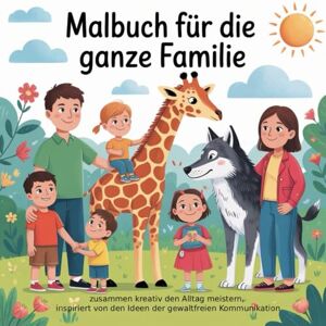 Samvaro, Anyram Malbuch für die ganze Familie: Zusammen kreativ den Alltag meistern, inspiriert von den Ideen der gewaltfreien Kommunikation Samvaro, Anyram Malbuch für die ganze Familie: Zusammen kreativ den Alltag meistern, inspiriert von den Ideen der gewaltfreien Kommunikation