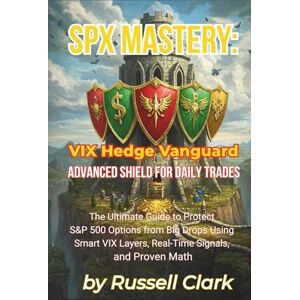 Clark, Russell SPX Mastery: VIX Hedge Vanguard Advanced Shield for Daily Trades: The Ultimate Guide to Protect S&P 500 Options from Big Drops Using Smart VIX ... Math (SPX Mastery Dominate Daily Trades) Clark, Russell SPX Mastery: VIX Hedge Vanguard Advanced Shield for Daily Trades: The Ultimate Guide to Protect S&P 500 Options from Big Drops Using Smart VIX ... Math (SPX Mastery Dominate Daily Trades)
