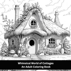 Staffanou, Nicole Marie Whimsical World of Cottages: An Adult Coloring Book (Fairy Tale Coloring Books) Staffanou, Nicole Marie Whimsical World of Cottages: An Adult Coloring Book (Fairy Tale Coloring Books)