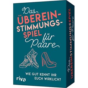RIVA Verlag Das Übereinstimmungsspiel für Paare: Wie gut kennt ihr euch wirklich? RIVA Verlag Das Übereinstimmungsspiel für Paare: Wie gut kennt ihr euch wirklich?