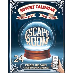 Wint, Riley North Pole Escape Room Advent Calendar: A Fun and Engaging of 24 Christmas Brain Teaser Games for the Whole Family. Activity Book for Adults and ... Mysteries and Save Christmas. (Color Edition) Wint, Riley North Pole Escape Room Advent Calendar: A Fun and Engaging of 24 Christmas Brain Teaser Games for the Whole Family. Activity Book for Adults and ... Mysteries and Save Christmas. (Color Edition)