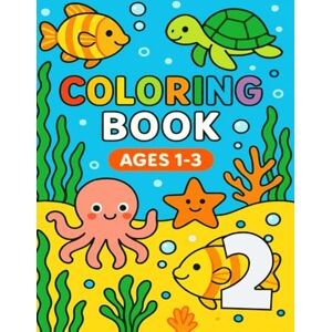 Dominik, Maciej Coloring Book Sea Life for Kids Ages 1-3 part.2: Simple images perfect for little ones just starting their coloring adventure. Dominik, Maciej Coloring Book Sea Life for Kids Ages 1-3 part.2: Simple images perfect for little ones just starting their coloring adventure.