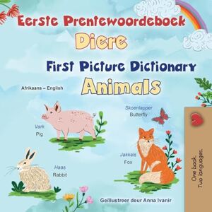 Books, Kidkiddos First Picture Dictionary Animals (Afrikaans English Bilingual Children's Book) (Afrikaans English Bilingual Collection) Books, Kidkiddos First Picture Dictionary Animals (Afrikaans English Bilingual Children's Book) (Afrikaans English Bilingual Collection)