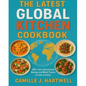 Hartwell, Camille J. The Latest Global Kitchen Cookbook: 150+ Easy International Recipes and World Flavors to Cook at Home Hartwell, Camille J. The Latest Global Kitchen Cookbook: 150+ Easy International Recipes and World Flavors to Cook at Home