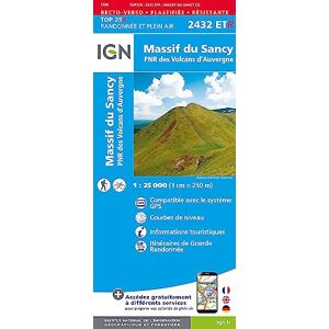 Massif du Sancy / PNR Volcans d' Auvergne (2432ETR) (TOP 25R) Massif du Sancy / PNR Volcans d' Auvergne (2432ETR) (TOP 25R)