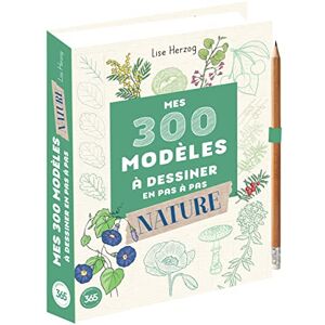 300 modèles à dessiner en pas à pas Spécial nature Dessins étape par étape: Avec 1 crayon 300 modèles à dessiner en pas à pas Spécial nature Dessins étape par étape: Avec 1 crayon
