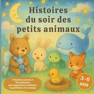 Publishing, Zoe Hope Histoires du soir des petits animaux: Histoires courtes et bienveillantes pour enfants (3–6 ans) : apprendre la confiance, la gentillesse et le courage Publishing, Zoe Hope Histoires du soir des petits animaux: Histoires courtes et bienveillantes pour enfants (3–6 ans) : apprendre la confiance, la gentillesse et le courage