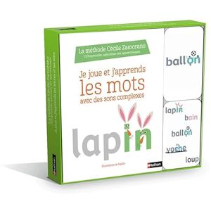 Zamorano, Cécile Coffret Je joue et j'apprends Les mots avec des sons complexes: Avec 2 jeux de cartes Zamorano, Cécile Coffret Je joue et j'apprends Les mots avec des sons complexes: Avec 2 jeux de cartes