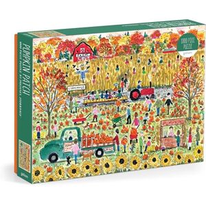 Galison Pumpkin Patch – 1000 Piece Michael Storrings Jigsaw Puzzle Featuring Beautiful Artwork Of A Pumpkin Patch During A Fall Day, Autumn Colors Galison Pumpkin Patch – 1000 Piece Michael Storrings Jigsaw Puzzle Featuring Beautiful Artwork Of A Pumpkin Patch During A Fall Day, Autumn Colors