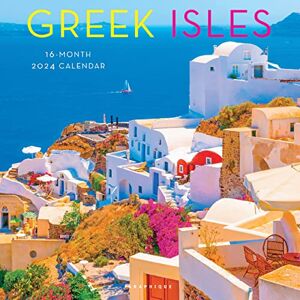 Graphique Greek Isles 2024 12 x 24 Inch Monthly Square Wall Calendar de France Travel Scenic Santorini Corfu Crete Graphique Greek Isles 2024 12 x 24 Inch Monthly Square Wall Calendar de France Travel Scenic Santorini Corfu Crete