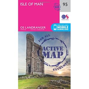 Ordnance Survey Isle of Man Map Weatherproof Port St Mary, Castletown & Ramsey OS Landranger Active Map 95 Scotland Walks Cycling Days Out Maps Adventure Ordnance Survey Isle of Man Map Weatherproof Port St Mary, Castletown & Ramsey OS Landranger Active Map 95 Scotland Walks Cycling Days Out Maps Adventure