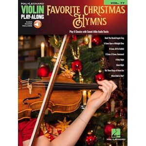 Various Violin Play-Along Volume 77: Favorite Christmas Hymns (Book/Online Audio) (Hal Leonard Violin Play-along, 77) Various Violin Play-Along Volume 77: Favorite Christmas Hymns (Book/Online Audio) (Hal Leonard Violin Play-along, 77)