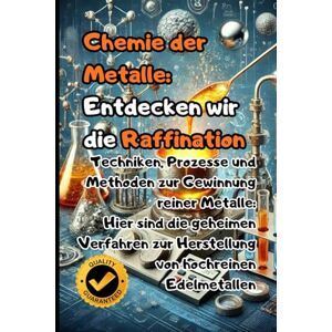 Volpezzi, Sandro Chemie der Metalle: Entdecken wir die Raffination: Techniken, Prozesse und Methoden zur Gewinnung reiner Metalle: Hier sind die geheimen Verfahren zur Herstellung von hochreinen Edelmetallen Volpezzi, Sandro Chemie der Metalle: Entdecken wir die Raffination: Techniken, Prozesse und Methoden zur Gewinnung reiner Metalle: Hier sind die geheimen Verfahren zur Herstellung von hochreinen Edelmetallen