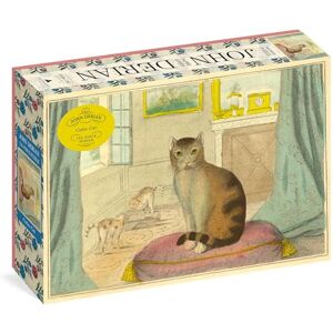Puzzle, Artisan John Derian Paper Goods: Calm Cat 750-Piece Puzzle Puzzle, Artisan John Derian Paper Goods: Calm Cat 750-Piece Puzzle