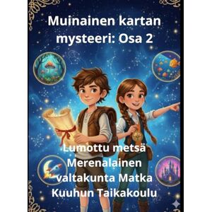 Homs, Joan Jordi Guitart Muinainen kartan mysteeri: Osa 2 Lumottu metsä Merenalainen valtakunta Matka Kuuhun Taikakoulu Homs, Joan Jordi Guitart Muinainen kartan mysteeri: Osa 2 Lumottu metsä Merenalainen valtakunta Matka Kuuhun Taikakoulu