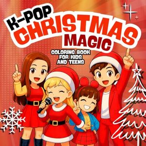 Lumi, Li K-Pop Christmas Magic: Coloring Book for Kids and Teens: Adorable Holiday Idols, Cozy Fan Moments & Festive K-Pop Vibes (K-Pop Coloring Books) Lumi, Li K-Pop Christmas Magic: Coloring Book for Kids and Teens: Adorable Holiday Idols, Cozy Fan Moments & Festive K-Pop Vibes (K-Pop Coloring Books)