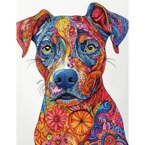 Santos, Nano Dogs Mandalas Journey: 500 Pages of Fun and Relax Coloring for Adults and Kids.: Mandala dogs coloring: 500 relaxing pages for peace of mind. Santos, Nano Dogs Mandalas Journey: 500 Pages of Fun and Relax Coloring for Adults and Kids.: Mandala dogs coloring: 500 relaxing pages for peace of mind.