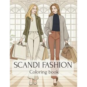 Ya, Go Scandi Fashion Coloring Book: 50 Fashion Illustration Coloring Book for Adults, Featuring Trendy Y2K Outfits, Chic Accessories, and Girly Lifestyle Scenes Ya, Go Scandi Fashion Coloring Book: 50 Fashion Illustration Coloring Book for Adults, Featuring Trendy Y2K Outfits, Chic Accessories, and Girly Lifestyle Scenes