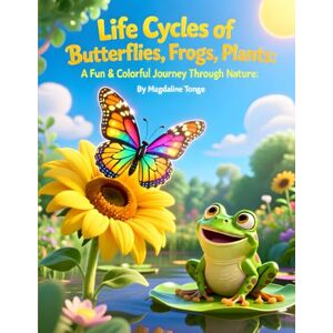 Tonge, Magdaline Life Cycles of Butterflies, Frogs, and Plants: A Fun & Colorful Journey Through Nature: life cycle for kids, butterfly life cycle book, frog life ... kids, STEM learning for children, educational Tonge, Magdaline Life Cycles of Butterflies, Frogs, and Plants: A Fun & Colorful Journey Through Nature: life cycle for kids, butterfly life cycle book, frog life ... kids, STEM learning for children, educational