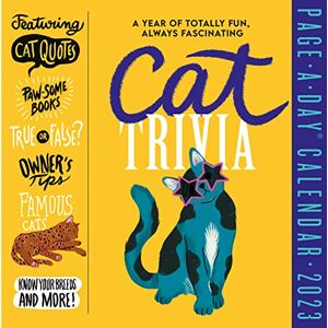 Workman Publishing Cat Trivia Page-A-Day Calendar 2023: Cat Quotes, Paw-some Jokes, True or False, Owner's Tips, Famous Cats, Know Your Breeds, and More! Workman Publishing Cat Trivia Page-A-Day Calendar 2023: Cat Quotes, Paw-some Jokes, True or False, Owner's Tips, Famous Cats, Know Your Breeds, and More!