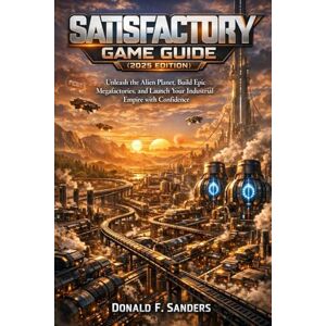 Sanders, Donald F Satisfactory Game Guide (2025 EDITION): Unleash the Alien Planet, Build Epic Megafactories, and Launch Your Industrial Empire with Confidence Sanders, Donald F Satisfactory Game Guide (2025 EDITION): Unleash the Alien Planet, Build Epic Megafactories, and Launch Your Industrial Empire with Confidence