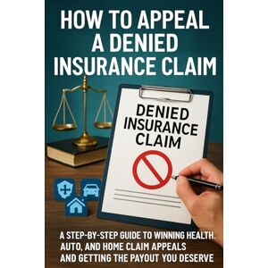 Rhea, Alexander How to Appeal a Denied Insurance Claim: A Step-by-Step Guide to Winning Health, Auto, and Home Claim Appeals and Getting the Payout You Deserve Rhea, Alexander How to Appeal a Denied Insurance Claim: A Step-by-Step Guide to Winning Health, Auto, and Home Claim Appeals and Getting the Payout You Deserve
