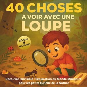 GRANDJEAN, Paul-Henri 40 Choses à voir avec une Loupe: Exploration du monde miniature pour les petits curieux de la nature GRANDJEAN, Paul-Henri 40 Choses à voir avec une Loupe: Exploration du monde miniature pour les petits curieux de la nature