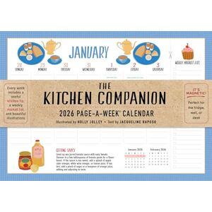 Jolley, Holly Kitchen Companion Page-A-Week Calendar 2026 Jolley, Holly Kitchen Companion Page-A-Week Calendar 2026