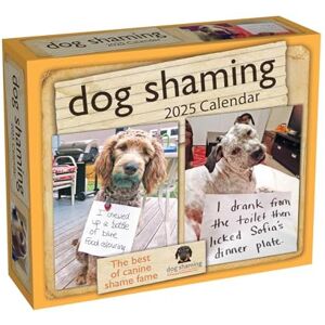 Andrews McMeel Publishing Dog Shaming 2025 Day-to-Day Calendar Andrews McMeel Publishing Dog Shaming 2025 Day-to-Day Calendar