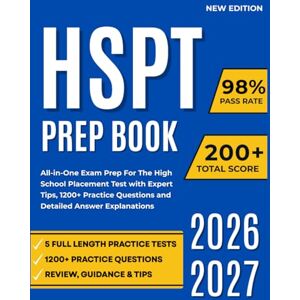 Milestone Publishing HSPT Prep Book 2026-2027: All-in-One Exam Prep For The High School Placement Test with Expert Tips, 1200+ Practice Questions and Detailed Answer Explanations Milestone Publishing HSPT Prep Book 2026-2027: All-in-One Exam Prep For The High School Placement Test with Expert Tips, 1200+ Practice Questions and Detailed Answer Explanations