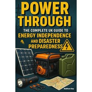 Day, Matthew Power Through The Complete UK Guide to Energy Independence and Disaster Preparedness: Practical Solutions for Blackouts, Grid Failures, and Energy ... Preparedness for British Households) Day, Matthew Power Through The Complete UK Guide to Energy Independence and Disaster Preparedness: Practical Solutions for Blackouts, Grid Failures, and Energy ... Preparedness for British Households)