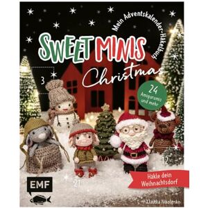 Nikolenko, Claudia Mein Adventskalender-Häkelbuch: Sweet Minis Christmas: Häkle dein Weihnachtsdorf mit 24 Amigurumis und mehr Perforierte Seiten zum Auftrennen Nikolenko, Claudia Mein Adventskalender-Häkelbuch: Sweet Minis Christmas: Häkle dein Weihnachtsdorf mit 24 Amigurumis und mehr Perforierte Seiten zum Auftrennen