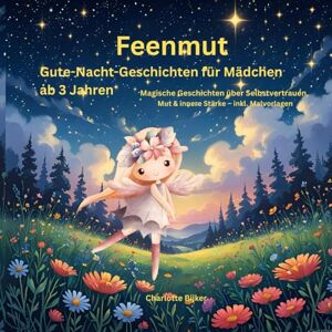 Bijker, Charlotte Feenmut: Gute-Nacht-Geschichten für Mädchen ab 3 Jahren: Inspirierende Gute-Nacht-Geschichten für Mädchen ab 3 Jahren – Mut, Selbstwert & Fantasie fördern – mit bezaubernden Ausmalbildern Bijker, Charlotte Feenmut: Gute-Nacht-Geschichten für Mädchen ab 3 Jahren: Inspirierende Gute-Nacht-Geschichten für Mädchen ab 3 Jahren – Mut, Selbstwert & Fantasie fördern – mit bezaubernden Ausmalbildern