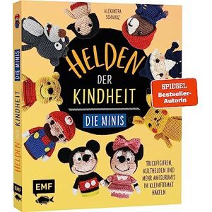 Schwarz, Alexandra Helden der Kindheit Die Minis: Trickfiguren, Kulthelden und mehr Amigurumis im Kleinformat häkeln Schnell und einfach gehäkelt soooo süß! Schwarz, Alexandra Helden der Kindheit Die Minis: Trickfiguren, Kulthelden und mehr Amigurumis im Kleinformat häkeln Schnell und einfach gehäkelt soooo süß!