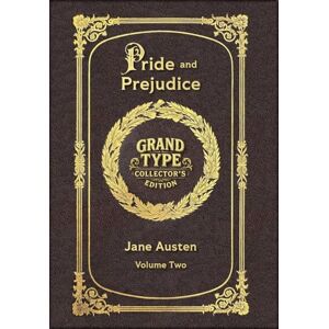 Austen, Jane Large Print Pride and Prejudice, Volume 2 of 2 Grand Type Collector's Edition Matte Hardcover with Dust Jacket (Pride and Prejudice, Large Print Multi-Volume Set) Austen, Jane Large Print Pride and Prejudice, Volume 2 of 2 Grand Type Collector's Edition Matte Hardcover with Dust Jacket (Pride and Prejudice, Large Print Multi-Volume Set)