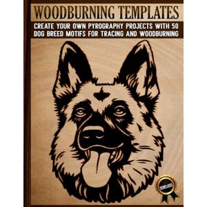 STUDIO, SHR-WOODYARD Woodburning Templates: Pyrography Patterns for Tracing and Wood Burning Creative Dog Breed Designs STUDIO, SHR-WOODYARD Woodburning Templates: Pyrography Patterns for Tracing and Wood Burning Creative Dog Breed Designs